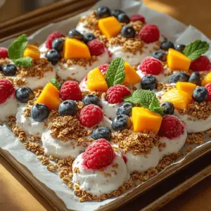As the temperatures rise, nothing beats the satisfying chill of a frozen dessert. Among the myriad of options available, frozen yogurt treats have carved a niche for themselves, attracting health enthusiasts and dessert lovers alike. The Frosty Fruit Yogurt Delight not only tantalizes your taste buds but also embodies the perfect blend of nutrition and indulgence. This refreshing treat is easy to make and can be enjoyed at any time of the year, making it a versatile choice for family gatherings, picnics, or a simple afternoon snack.