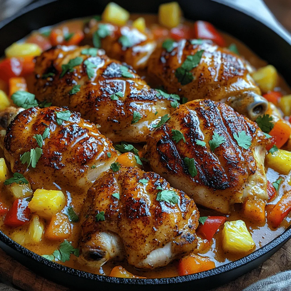 Welcome to the vibrant world of Caribbean cuisine, where the sun-drenched landscapes and rich cultural heritage come together to create dishes that are as colorful as they are flavorful. One such dish that encapsulates the essence of this tropical paradise is the Tropical Breeze Caribbean Chicken. This delightful recipe is not just a meal; it’s a culinary journey that transports you straight to the sandy beaches and lush jungles of the Caribbean islands.
