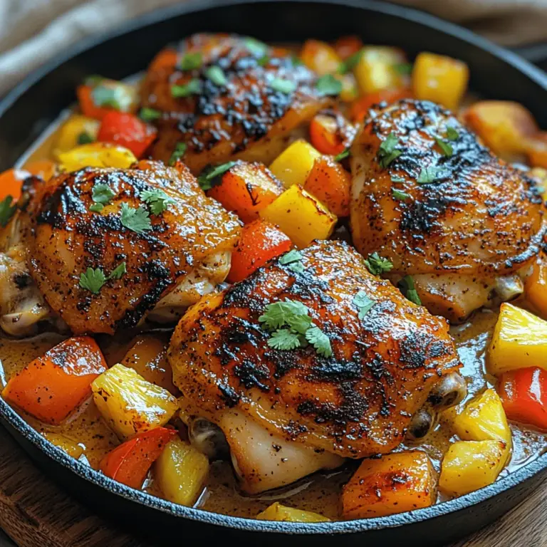 Welcome to the vibrant world of Caribbean cuisine, where the sun-drenched landscapes and rich cultural heritage come together to create dishes that are as colorful as they are flavorful. One such dish that encapsulates the essence of this tropical paradise is the Tropical Breeze Caribbean Chicken. This delightful recipe is not just a meal; it’s a culinary journey that transports you straight to the sandy beaches and lush jungles of the Caribbean islands.