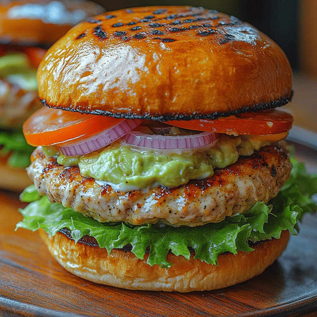 In the world of delectable comfort foods, few things can match the appeal of a juicy burger. However, as health-conscious eating continues to rise in popularity, many are seeking out alternatives that not only satisfy cravings but also align with a balanced diet. Enter turkey burgers: a leaner, healthier alternative to traditional beef burgers that offer a delightful flavor without the added fat. These Creamy Avocado Ranch Turkey Burgers elevate the classic recipe by incorporating creamy avocado and zesty ranch dressing, resulting in a deliciously satisfying meal that fits perfectly into a modern, health-focused lifestyle.