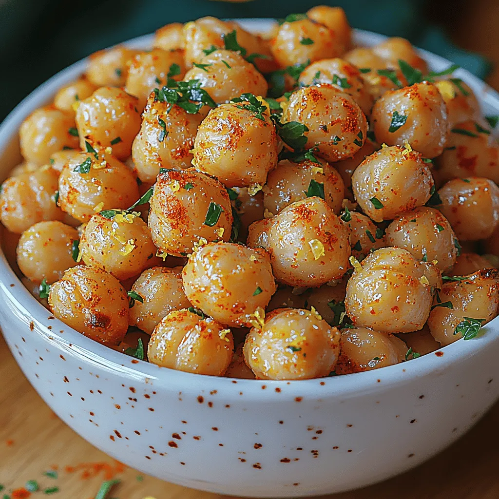 Before diving into the preparation of this delectable snack, it’s essential to understand the core ingredients that make Zesty Lemon Garlic Roasted Chickpeas so special. Each component plays a crucial role in not only enhancing the flavor but also boosting the nutritional profile of this dish.
