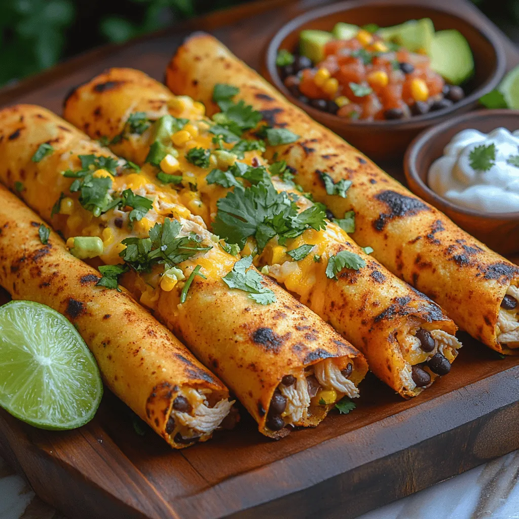If you’re looking for a crowd-pleasing snack or meal option, look no further than Crunchy Baked Chicken Taquitos. These delightful rolled tortillas filled with flavorful ingredients not only satisfy your taste buds but also provide a healthier alternative to their fried counterparts. With their crispy exteriors and savory fillings, these taquitos are perfect for any occasion—from cozy family dinners to lively game day gatherings.