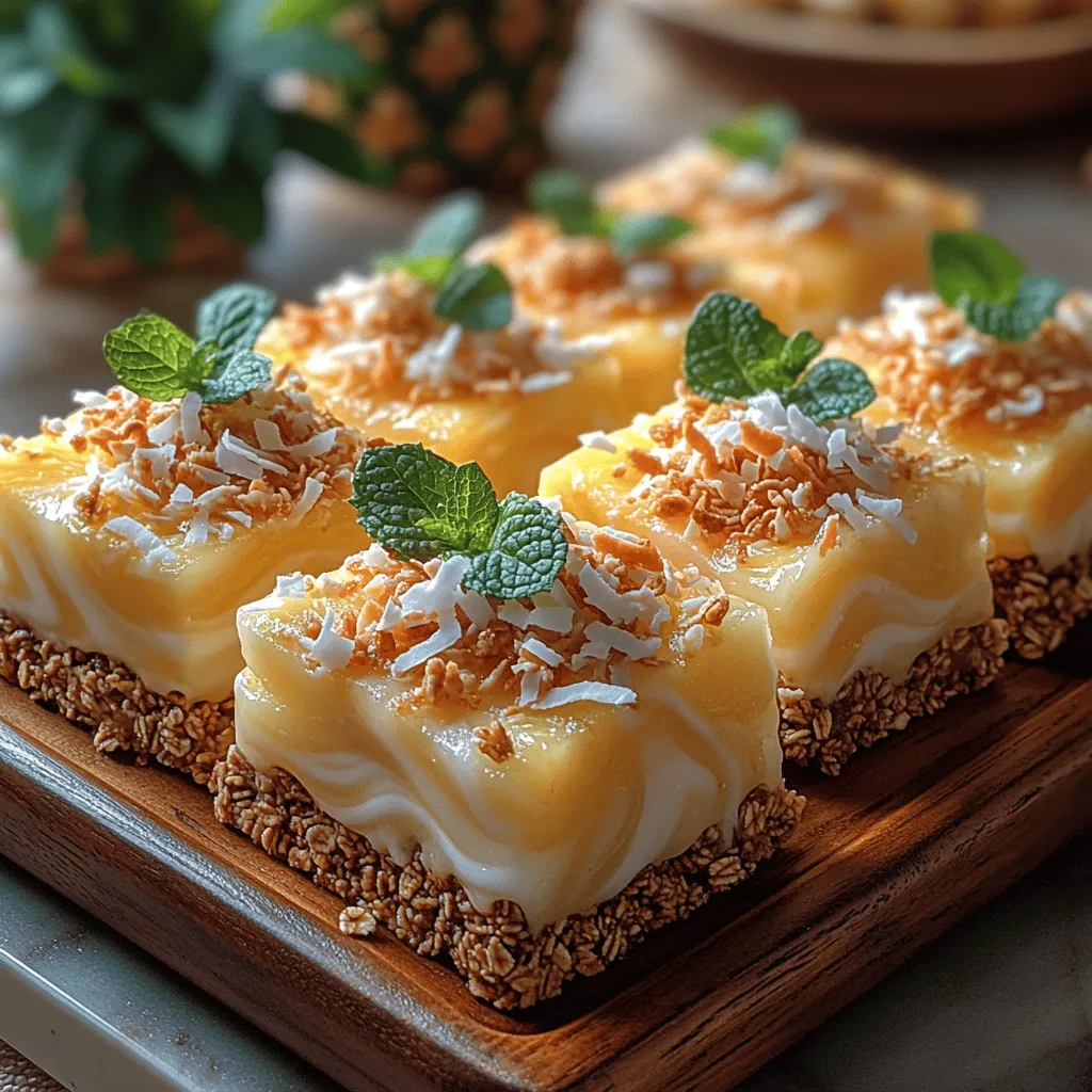 As the warm weather approaches, the desire for refreshing treats increases, and what could be better than a frozen dessert that showcases the vibrant flavors of tropical fruits? Enter the Tropical Bliss Frozen Pineapple Swirl Bars—a delightful fusion of sweet and tangy pineapple paired with the creamy goodness of coconut milk. These bars are not just a feast for the palate; they also embody the essence of healthy indulgence.