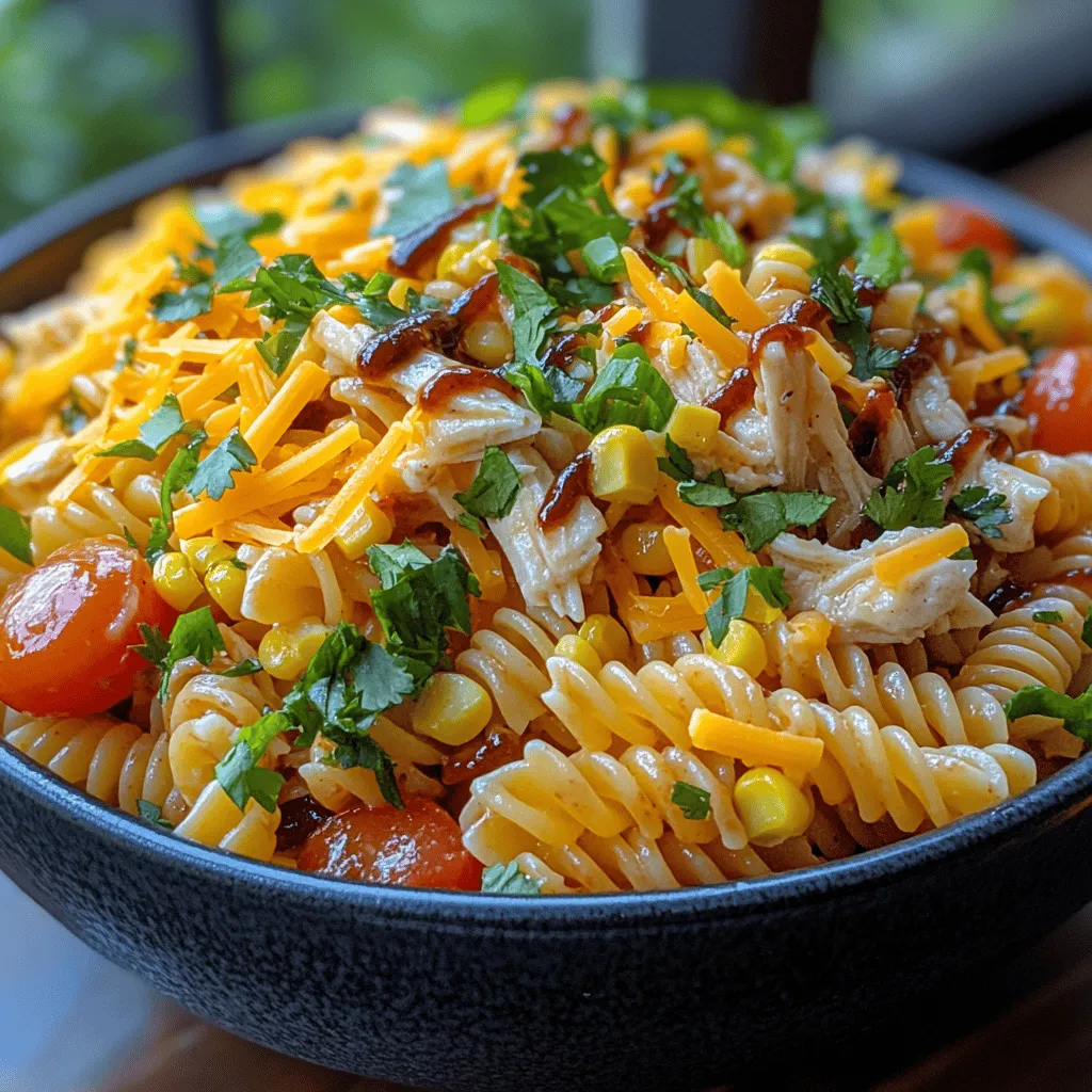 Pasta salads are a delightful culinary creation that effortlessly brings together flavors, textures, and colors, making them a staple for a multitude of occasions. Whether it’s a summer barbecue, a potluck with friends, or a family gathering, pasta salads are always a hit. Among the myriad of pasta salad recipes available, the BBQ Ranch Pasta Salad stands out for its unique combination of comfort food and vibrant flavors. This dish is not only visually appealing but also incredibly satisfying, combining the rich creaminess of ranch dressing with the smoky tang of barbecue sauce.