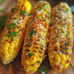Corn on the cob is not only a quintessential summer staple, but it also evokes memories of backyard barbecues, family picnics, and joyful gatherings. The simplicity of this dish belies its ability to deliver a burst of flavor that enhances any meal. Among the myriad ways to enjoy corn, the Garlic Butter Bliss Corn on the Cob stands out for its rich, savory taste that’s incredibly easy to prepare. This recipe combines the sweet juiciness of fresh corn with the irresistible flavor of garlic butter, making it a favorite for both casual dinners and festive occasions.