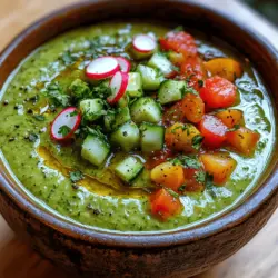 Creamy Avocado Delight Soup: A Refreshing Culinary Experience