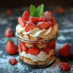 To create a memorable dessert, the quality of your ingredients is paramount. Each component plays a critical role in achieving the perfect balance of flavor and texture. Let's dive into the essential ingredients for our Mini Strawberry Shortcake Jars and understand why freshness matters.