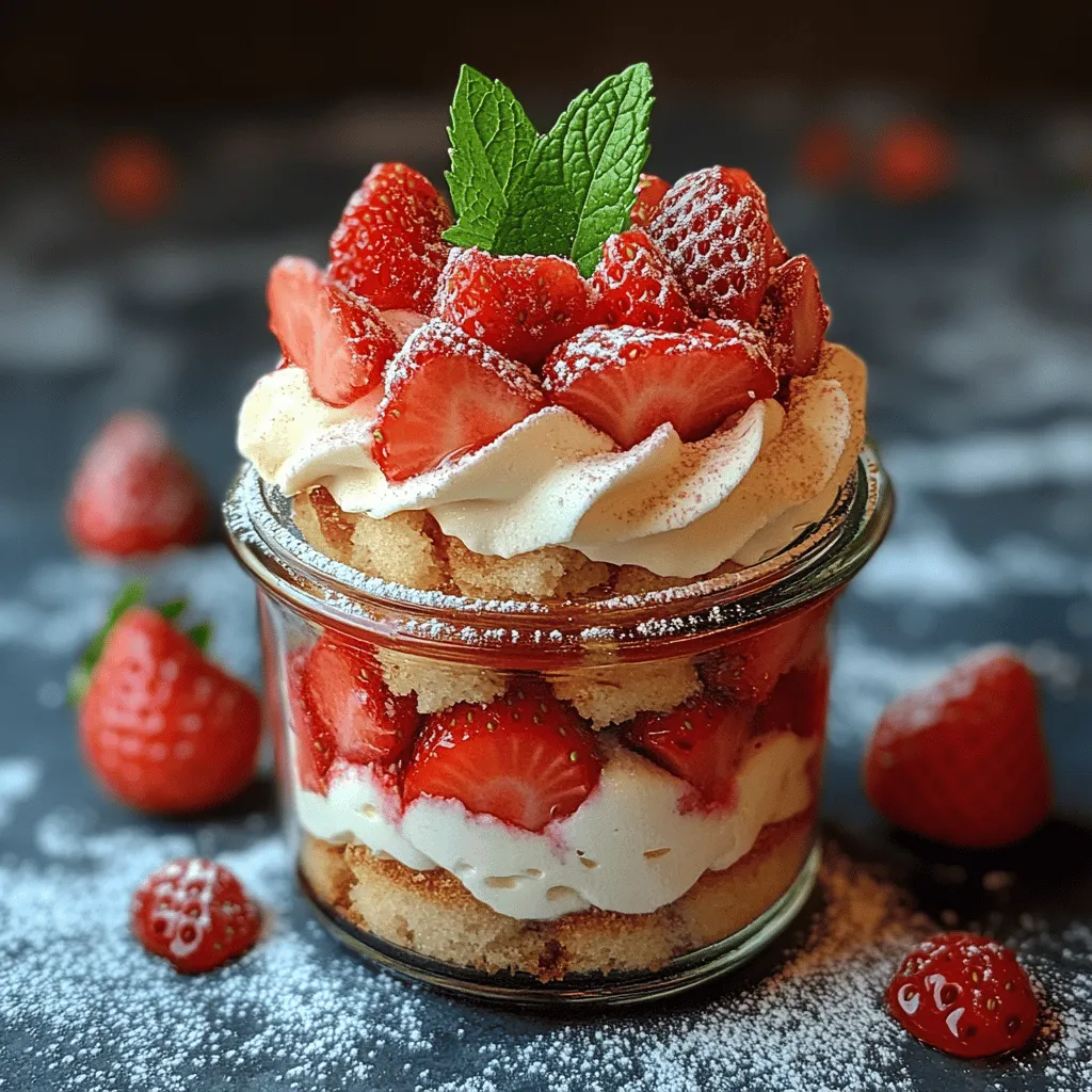 To create a memorable dessert, the quality of your ingredients is paramount. Each component plays a critical role in achieving the perfect balance of flavor and texture. Let's dive into the essential ingredients for our Mini Strawberry Shortcake Jars and understand why freshness matters.