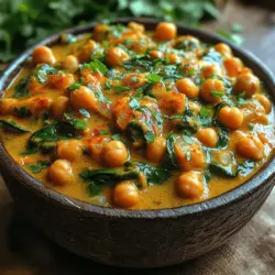 Chickpea & Spinach Delight: A Wholesome and Flavorful Recipe