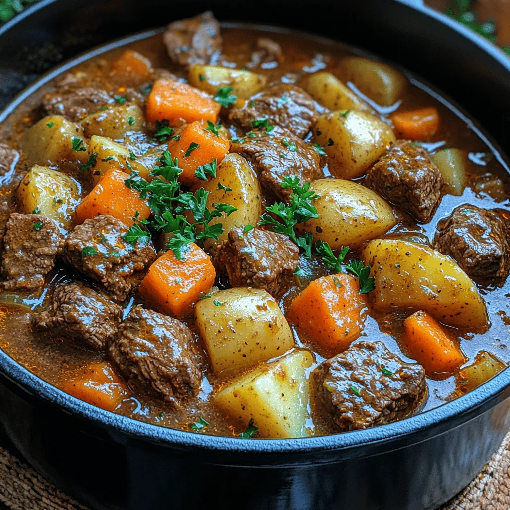 When the temperatures drop and the nights grow longer, there’s nothing quite like a warm, hearty bowl of beef stew to bring comfort and cheer to the table. Beef stew is more than just a meal; it’s a timeless classic that evokes memories of family gatherings, cozy evenings by the fireplace, and the comforting scents of home-cooked goodness wafting through the air. This dish has been a staple in kitchens around the world, cherished for its ability to nourish both body and soul.