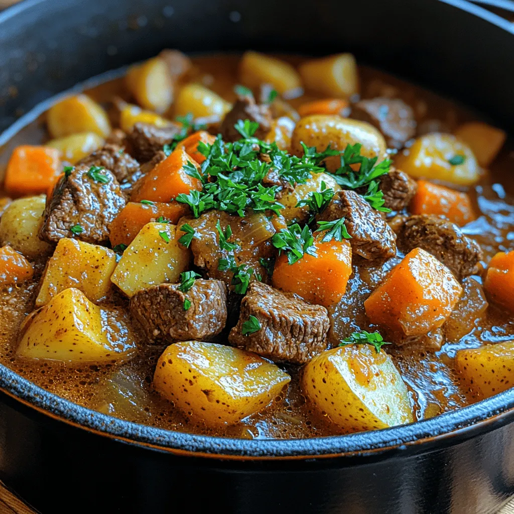 When the temperatures drop and the nights grow longer, there’s nothing quite like a warm, hearty bowl of beef stew to bring comfort and cheer to the table. Beef stew is more than just a meal; it’s a timeless classic that evokes memories of family gatherings, cozy evenings by the fireplace, and the comforting scents of home-cooked goodness wafting through the air. This dish has been a staple in kitchens around the world, cherished for its ability to nourish both body and soul.