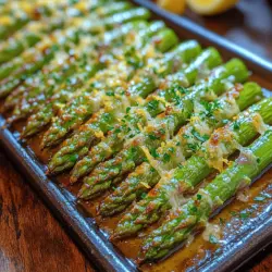 Luscious Parmesan Roasted Asparagus Recipe