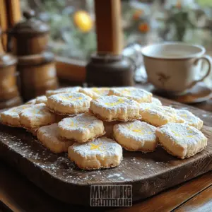Shortbread cookies have long been a beloved classic in the realm of baked goods, revered for their crumbly texture and buttery flavor. Originating from Scotland, these cookies have stood the test of time, delighting taste buds with their simplicity and versatility. Traditionally made with just three key ingredients—butter, sugar, and flour—shortbread cookies offer a rich, melt-in-your-mouth experience that is hard to resist. However, our recipe for Zesty Lemon Bliss Shortbread Cookies takes this classic treat to a new level by incorporating the bright and refreshing flavor of lemon.