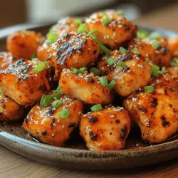 If you're on the lookout for a dish that satisfies every palate, look no further than Sweet & Savory Honey Garlic Chicken Bites. This delightful recipe perfectly marries the sweet notes of honey with the umami richness of soy sauce, creating a flavor profile that is both tantalizing and comforting. Perfect for gatherings or a quick family dinner, these chicken bites can be served as an appetizer, snack, or even as the star of the main course.