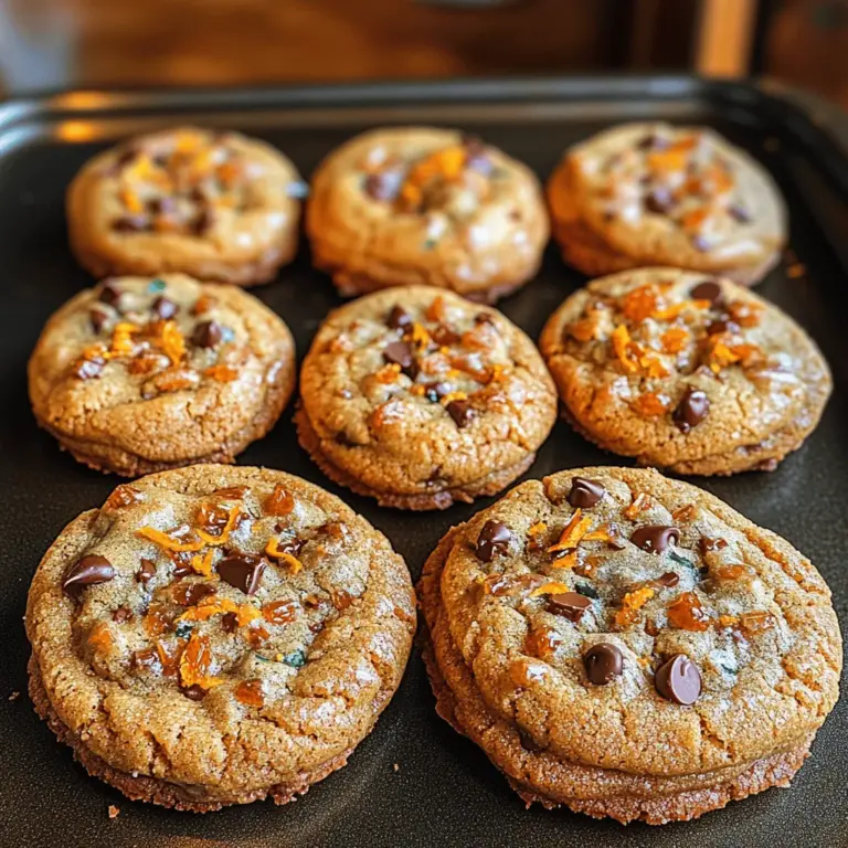 The idea of blending sweet and spicy flavors in baking is as old as time, but the Zesty Heatwave Cookies take this concept to new heights. The inspiration for these cookies came from a love of contrasting tastes—where sweetness meets a fiery edge. Citrus fruits, particularly oranges, have long been celebrated in baking for their ability to brighten flavors and add a refreshing element to desserts. Meanwhile, spices like ginger and cayenne pepper have found their way into sweet recipes, transforming ordinary cookies into extraordinary treats.