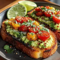 Avocado toast has become a quintessential dish in modern cuisine, celebrated for its versatility and vibrant flavor. Whether enjoyed for breakfast, brunch, or a quick snack, this simple yet sophisticated dish has taken the culinary world by storm. Among the myriad variations, Zesty Lime Avocado Toast stands out with its refreshing flavor profile that combines the creamy richness of ripe avocados with the bright, tangy notes of lime.