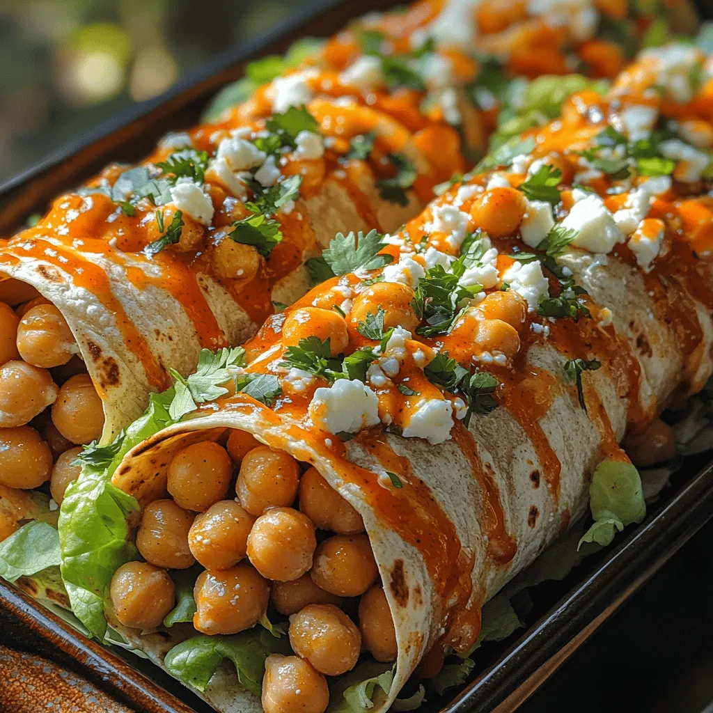 Before diving into the delicious details of preparing Crunchy Buffalo Chickpea Wraps, it's crucial to emphasize the importance of an organized workspace. Cooking can be a delightful experience, but a cluttered kitchen can lead to confusion and mistakes. Start by clearing your countertops and gathering all the necessary ingredients and tools. Here’s a quick checklist to help you prepare:
