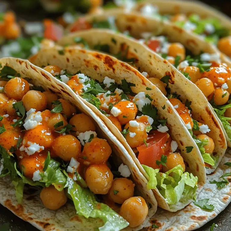 Before diving into the delicious details of preparing Crunchy Buffalo Chickpea Wraps, it's crucial to emphasize the importance of an organized workspace. Cooking can be a delightful experience, but a cluttered kitchen can lead to confusion and mistakes. Start by clearing your countertops and gathering all the necessary ingredients and tools. Here’s a quick checklist to help you prepare: