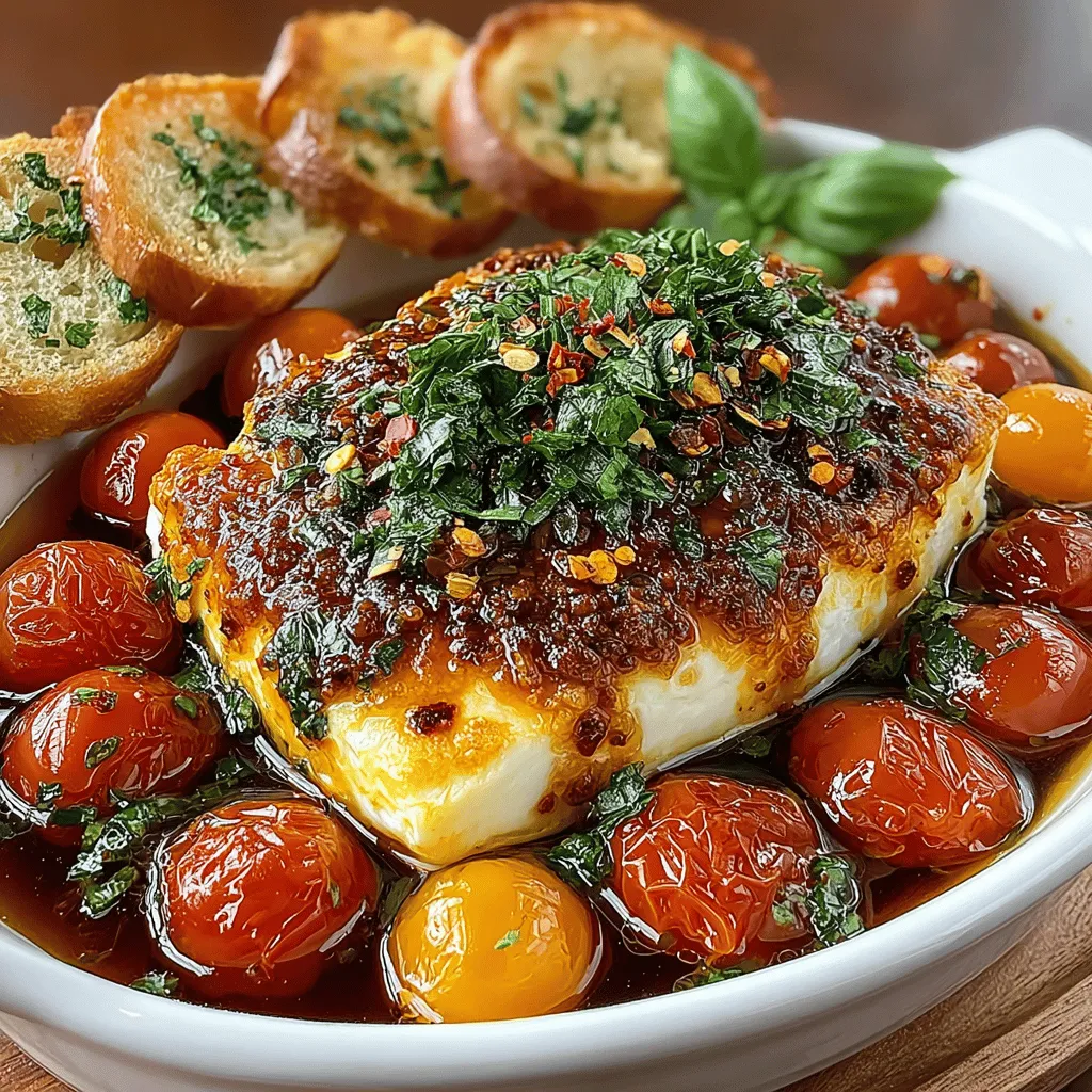 The Baked Tomato Feta Medley is a delightful celebration of flavors that encapsulates the essence of Mediterranean cooking. This dish is not only simple to prepare but also brimming with deliciousness, making it a versatile option for various occasions. Whether you're looking for a vibrant appetizer to share with friends or a hearty main course to impress family members, this medley of roasted tomatoes and creamy feta cheese delivers on every front.