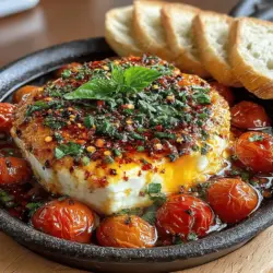 The Baked Tomato Feta Medley is a delightful celebration of flavors that encapsulates the essence of Mediterranean cooking. This dish is not only simple to prepare but also brimming with deliciousness, making it a versatile option for various occasions. Whether you're looking for a vibrant appetizer to share with friends or a hearty main course to impress family members, this medley of roasted tomatoes and creamy feta cheese delivers on every front.