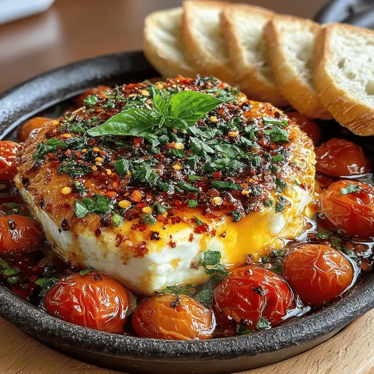 The Baked Tomato Feta Medley is a delightful celebration of flavors that encapsulates the essence of Mediterranean cooking. This dish is not only simple to prepare but also brimming with deliciousness, making it a versatile option for various occasions. Whether you're looking for a vibrant appetizer to share with friends or a hearty main course to impress family members, this medley of roasted tomatoes and creamy feta cheese delivers on every front.