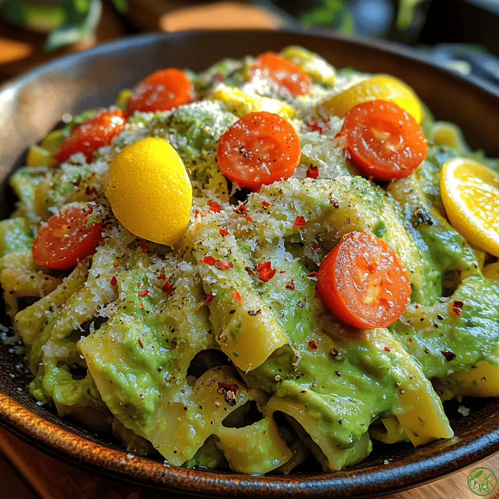 In the quest for quick, nutritious meals that don’t compromise on flavor, Lemon Zest Creamy Avocado Pasta emerges as a standout option. This dish not only tantalizes the taste buds but also packs a punch in terms of health benefits, making it an ideal choice for anyone looking to enjoy a guilt-free indulgence. The creamy texture of ripe avocados combined with the bright, zesty notes of fresh lemon creates a harmonious balance that elevates the humble pasta dish into a gourmet experience.