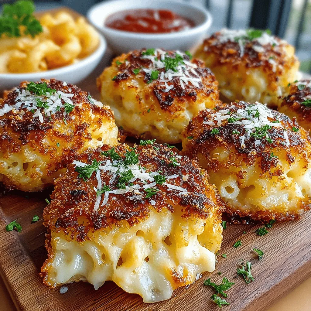 Discover the ultimate comfort food with a twist: Smoky Gouda Mac and Cheese Bites. This delicious snack combines the classic flavors of mac and cheese with the rich, smoky essence of Gouda cheese, creating a delectable treat that's perfect for any occasion. Whether you're hosting a gathering, looking for a fun appetizer, or simply craving a savory snack, these bites are sure to please. This article will guide you through the process of making these delightful morsels, providing insights into the ingredients, preparation, and serving suggestions.