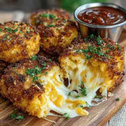 Discover the ultimate comfort food with a twist: Smoky Gouda Mac and Cheese Bites. This delicious snack combines the classic flavors of mac and cheese with the rich, smoky essence of Gouda cheese, creating a delectable treat that's perfect for any occasion. Whether you're hosting a gathering, looking for a fun appetizer, or simply craving a savory snack, these bites are sure to please. This article will guide you through the process of making these delightful morsels, providing insights into the ingredients, preparation, and serving suggestions.