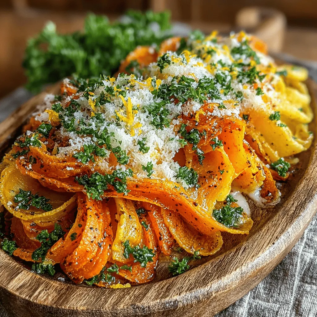 When it comes to side dishes, few can rival the vibrant appeal and delectable taste of Golden Parmesan Roasted Carrot Ribbons. This dish not only showcases the natural sweetness of fresh carrots but also elevates them with a savory twist that makes them a must-try for any meal. As a versatile and nutritious addition to your dining table, these roasted carrot ribbons are perfect for impressing guests or simply enjoying a wholesome dinner at home.