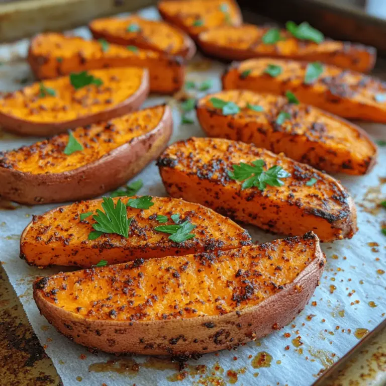 Are you on the lookout for a delicious and satisfying snack that packs a punch? Look no further than Crispy Cajun Sweet Potato Wedges! This recipe not only delivers a crispy texture and rich flavor but also offers a healthier alternative to traditional fried snacks. Sweet potatoes are a nutritional powerhouse, rich in vitamins, minerals, and antioxidants, making them a great choice for anyone looking to maintain a balanced diet.