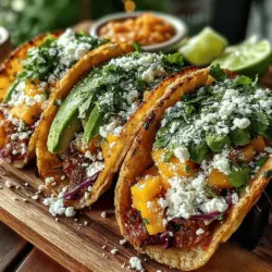 To achieve the perfect Tropical Delight Mango Tacos, warming your tortillas properly is essential. Warm tortillas enhance the overall flavor and texture of your tacos, making them more enjoyable to eat. Here are two effective methods to warm your tortillas: