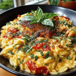 Creamy Roasted Red Pepper Orzo: A Culinary Delight