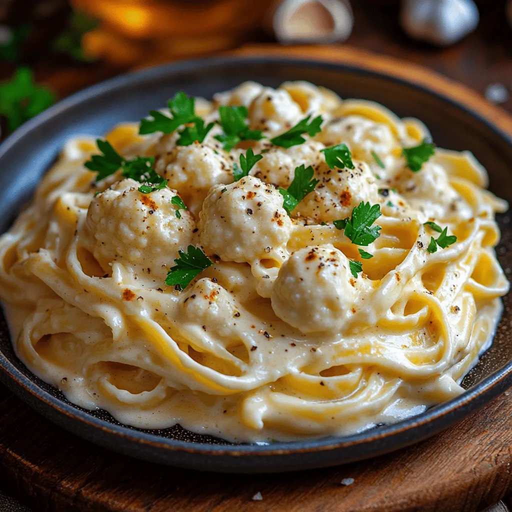 In the realm of comfort food, few dishes rival the allure of a creamy pasta Alfredo. The rich, velvety texture is synonymous with indulgence, making it a beloved staple on dinner tables around the world. However, traditional Alfredo, laden with heavy cream and cheese, often falls short for those seeking healthier alternatives or adhering to plant-based diets. Enter the Lush Cauliflower Alfredo Delight—a dish that masterfully balances the decadent creaminess of Alfredo with the nutritional benefits of cauliflower.