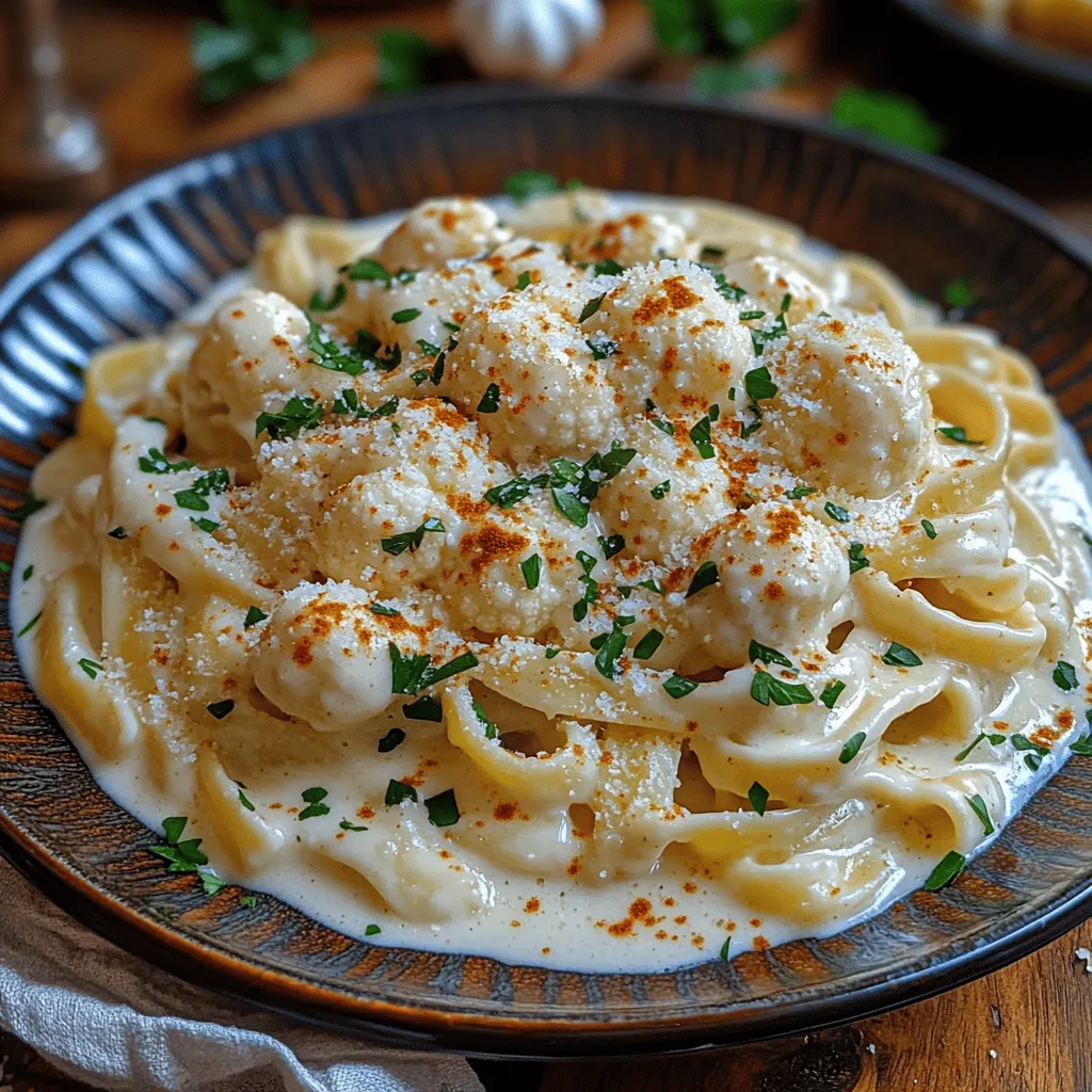 In the realm of comfort food, few dishes rival the allure of a creamy pasta Alfredo. The rich, velvety texture is synonymous with indulgence, making it a beloved staple on dinner tables around the world. However, traditional Alfredo, laden with heavy cream and cheese, often falls short for those seeking healthier alternatives or adhering to plant-based diets. Enter the Lush Cauliflower Alfredo Delight—a dish that masterfully balances the decadent creaminess of Alfredo with the nutritional benefits of cauliflower.