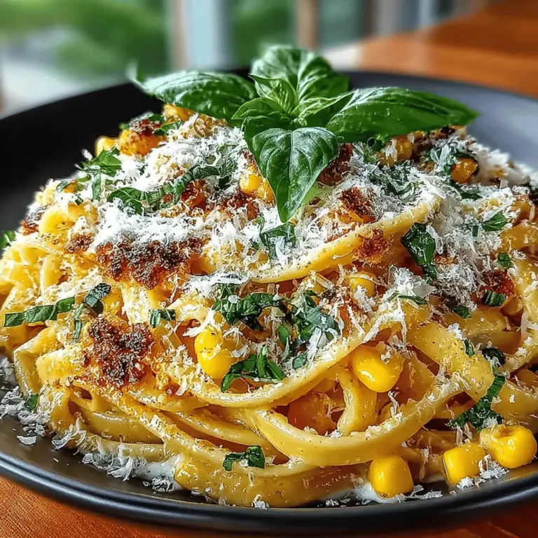 If you’re in search of a dish that perfectly combines comfort and flavor, look no further than Creamy Corn Pasta Delight. This delightful recipe offers a rich and creamy texture that envelops every bite of pasta, enhanced by the natural sweetness of corn. It’s not just a meal; it’s a culinary embrace that warms the soul. Whether you’re preparing a quick weeknight dinner or planning a special gathering, this dish is versatile enough to suit any occasion, impressing family and friends alike.
