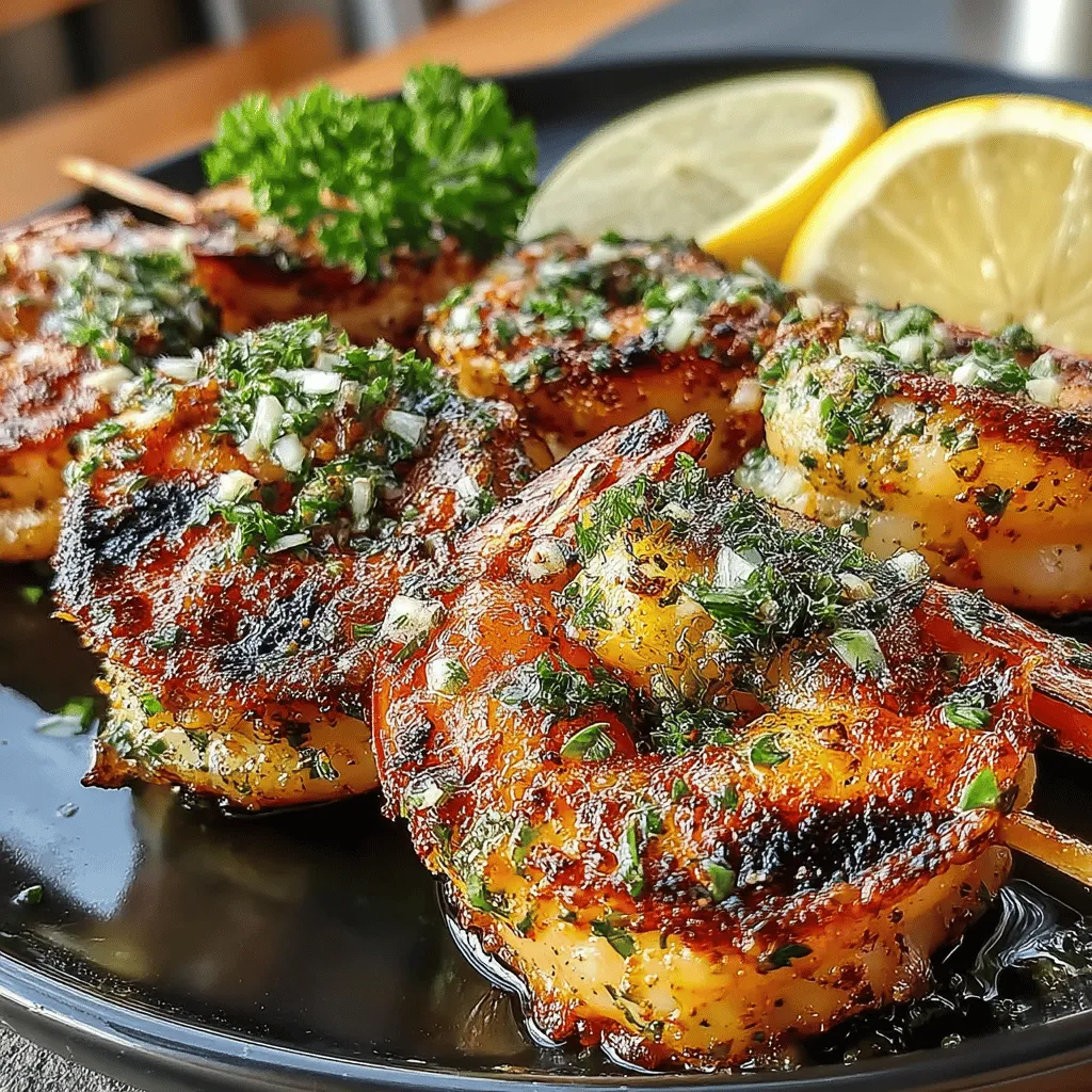To create the perfect grilled garlic butter shrimp skewers, it's essential to understand the key ingredients that contribute to their deliciousness.