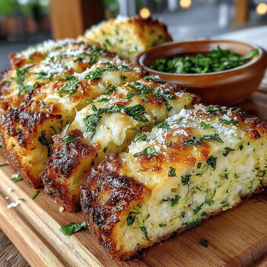 Cheesy Zucchini Breadsticks are an irresistible fusion of health and indulgence that transforms a humble vegetable into a delightful snack or appetizer. This dish is perfect for those who crave cheesy goodness while still wanting to incorporate nutritious ingredients into their diet. Zucchini, often celebrated for its versatility and health benefits, serves as the star ingredient in this recipe, allowing you to enjoy a flavorful treat without the guilt. Whether you are entertaining guests at a party, looking for a tasty snack for movie night, or simply wanting a unique side dish to accompany your meal, these cheesy breadsticks fit the bill perfectly.