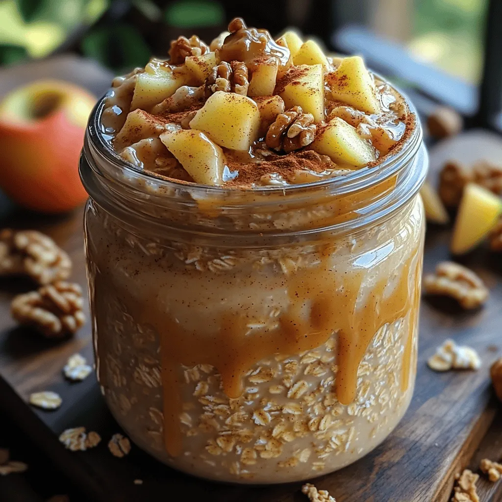 In today's fast-paced world, finding a breakfast that is both nutritious and convenient can often feel like a challenge. Enter overnight oats—a simple yet satisfying solution that has gained immense popularity among health enthusiasts and busy individuals alike. Overnight oats are not only easy to prepare but also customizable to suit a variety of tastes and dietary preferences. Among the myriad of flavors, Sweet Apple Pie Overnight Oats stands out, merging the comforting essence of a classic dessert with wholesome ingredients that nourish the body.