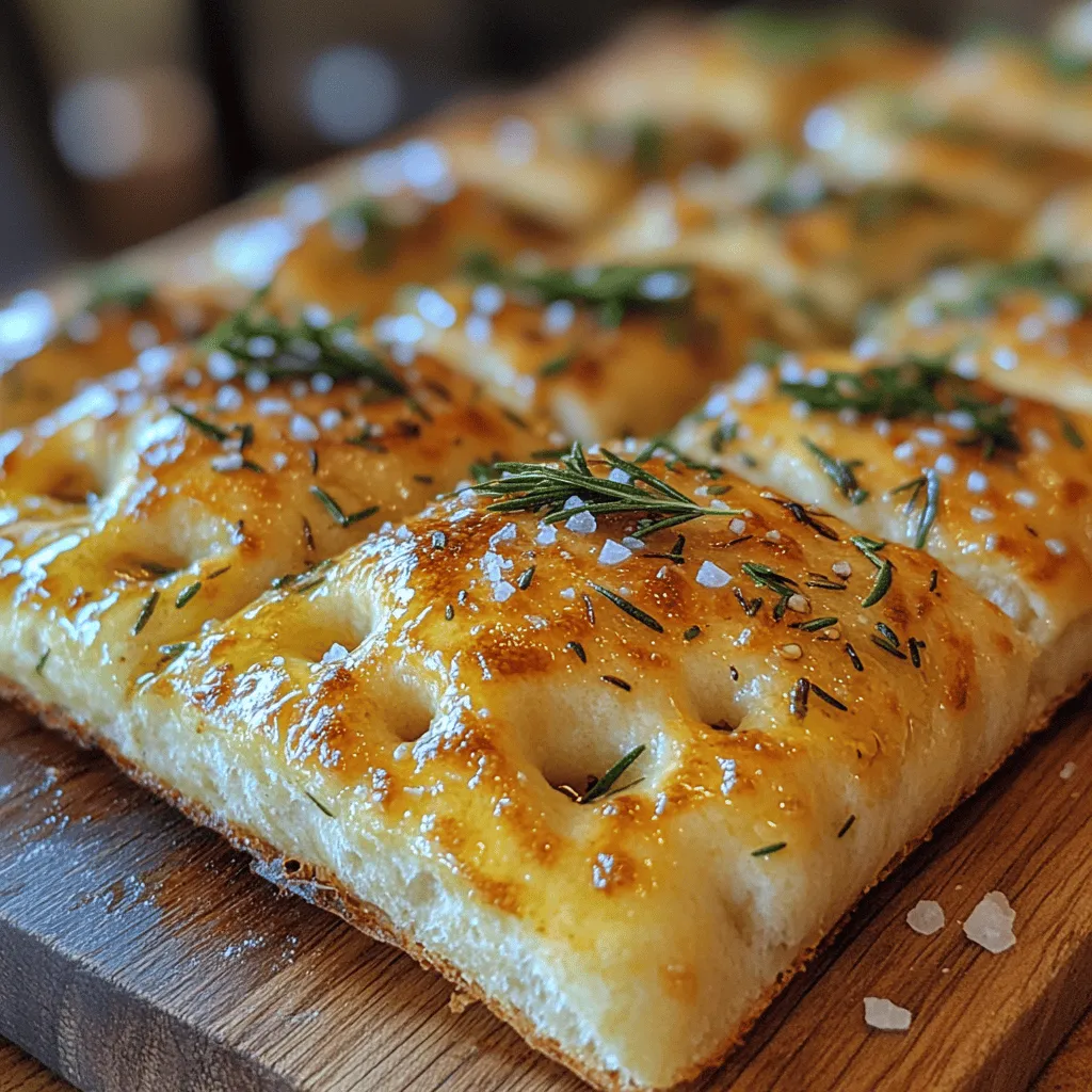 Focaccia, a beloved Italian bread, is often celebrated for its soft, airy texture and rich flavors. Among the myriad variations of this classic dish, the Savory Rosemary Garlic Focaccia stands out as a delightful combination of aromatic herbs and robust garlic. This recipe captures the essence of traditional Italian baking while allowing for a personal touch through the use of fresh ingredients and creative toppings.