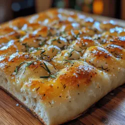 Focaccia, a beloved Italian bread, is often celebrated for its soft, airy texture and rich flavors. Among the myriad variations of this classic dish, the Savory Rosemary Garlic Focaccia stands out as a delightful combination of aromatic herbs and robust garlic. This recipe captures the essence of traditional Italian baking while allowing for a personal touch through the use of fresh ingredients and creative toppings.