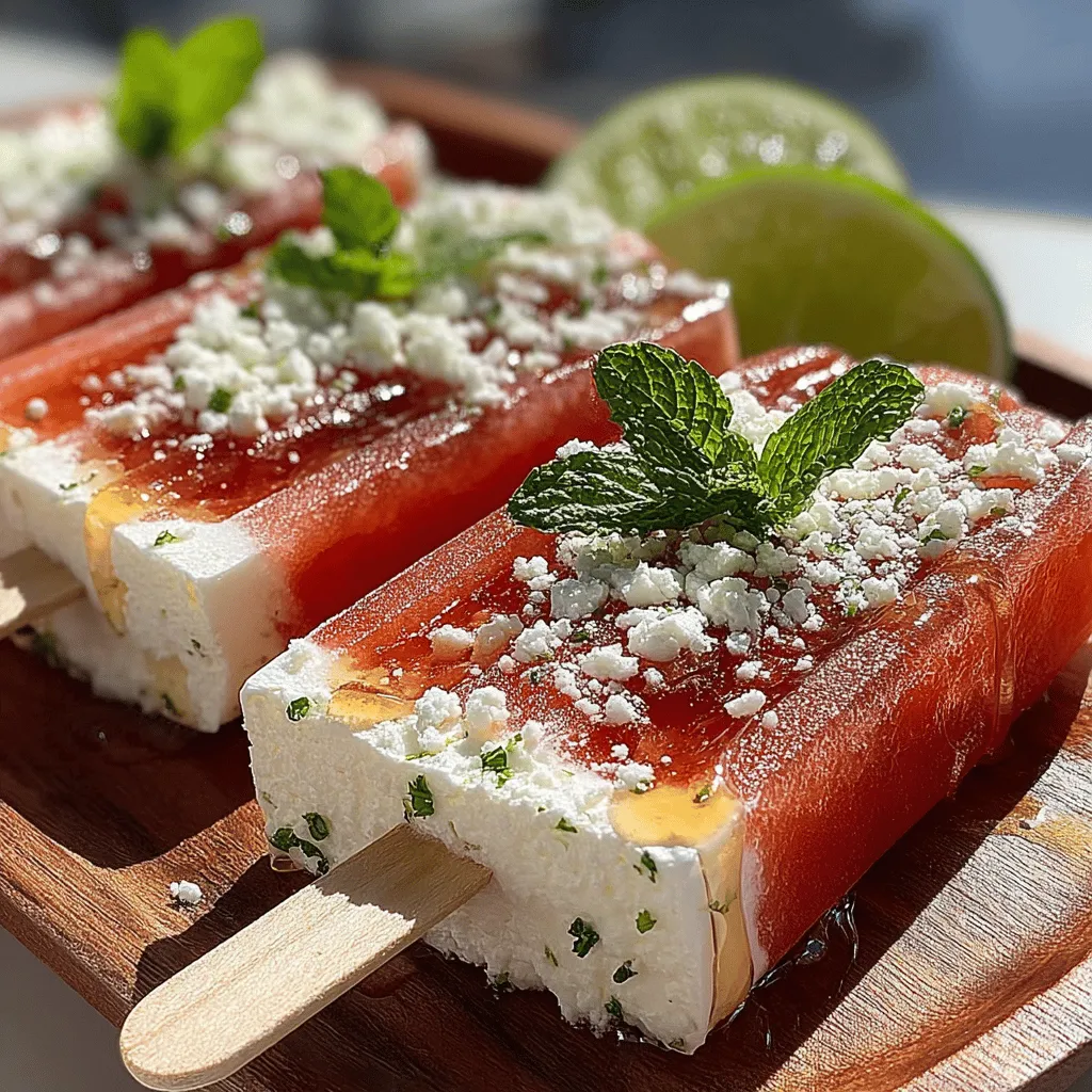 The layering process is a crucial step in achieving visually appealing Creamy Watermelon Feta Pops. By carefully layering the watermelon puree and the feta yogurt mixture, you can create a beautiful gradient effect that showcases both components.