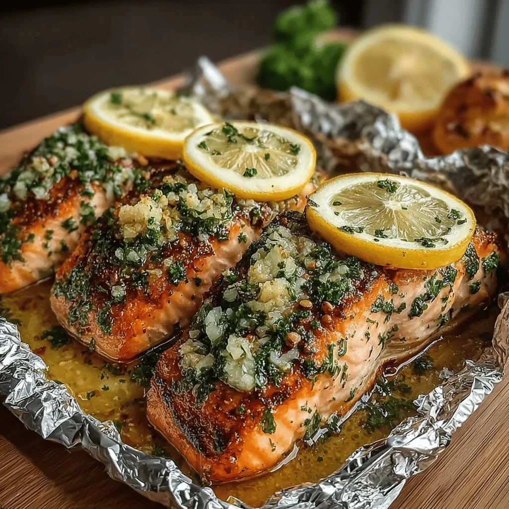 When preparing your Buttery Garlic Herb Salmon Packets, a sturdy baking sheet is essential. This tool aids in the easy transfer of the salmon packets to and from the oven, ensuring stability and preventing spills. Opt for a baking sheet with a rim to catch any potential drips from the foil packets, which may contain delicious melting butter and juices. This not only facilitates a hassle-free cooking experience but also ensures that your workspace remains clean. Additionally, a heavier baking sheet will distribute heat evenly, contributing to a perfectly cooked salmon.