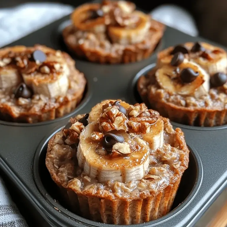 In today's fast-paced world, finding healthy snack options that are both nutritious and satisfying can often feel like a challenge. Enter the Sweet Baked Banana Oatmeal Cups—a delightful solution that combines convenience, flavor, and health benefits in one easy-to-make recipe. These oatmeal cups have gained immense popularity among health-conscious individuals and busy families alike, thanks to their versatility and the ability to cater to various dietary preferences.