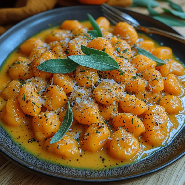 As the leaves begin to change and the air turns crisp, there's nothing quite like the comfort of a warm, hearty meal to embrace the essence of fall. Creamy butternut squash gnocchi is the perfect dish for this time of year, combining the rich, sweet flavor of roasted butternut squash with tender, pillowy gnocchi enveloped in a luscious creamy sauce. This dish not only warms the soul but also brings a touch of seasonal joy to your dining table, making it an ideal recipe for sharing with family and friends.