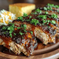 Finger-Lickin’ Country-Style BBQ Ribs