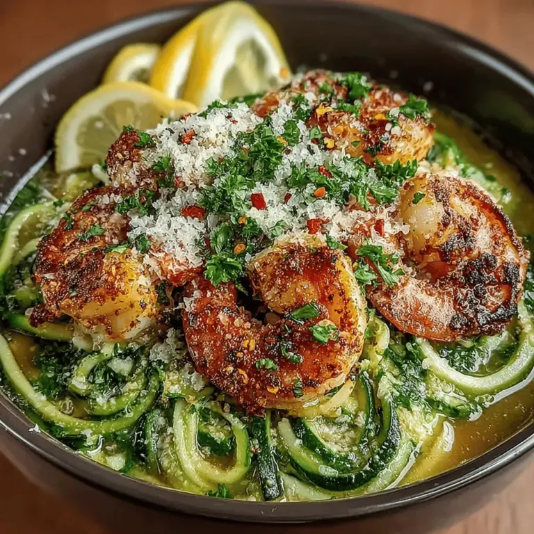 In today's fast-paced world, the demand for healthy and quick meals has surged. As more individuals and families prioritize their well-being while juggling a busy schedule, recipes that deliver both nutrition and flavor are increasingly sought after. One such dish that perfectly embodies this trend is Garlic Butter Shrimp & Zoodles. This delightful recipe not only tantalizes the taste buds with its rich flavors but also aligns with health-conscious eating habits, making it an ideal choice for anyone looking to whip up a satisfying meal in under 20 minutes.