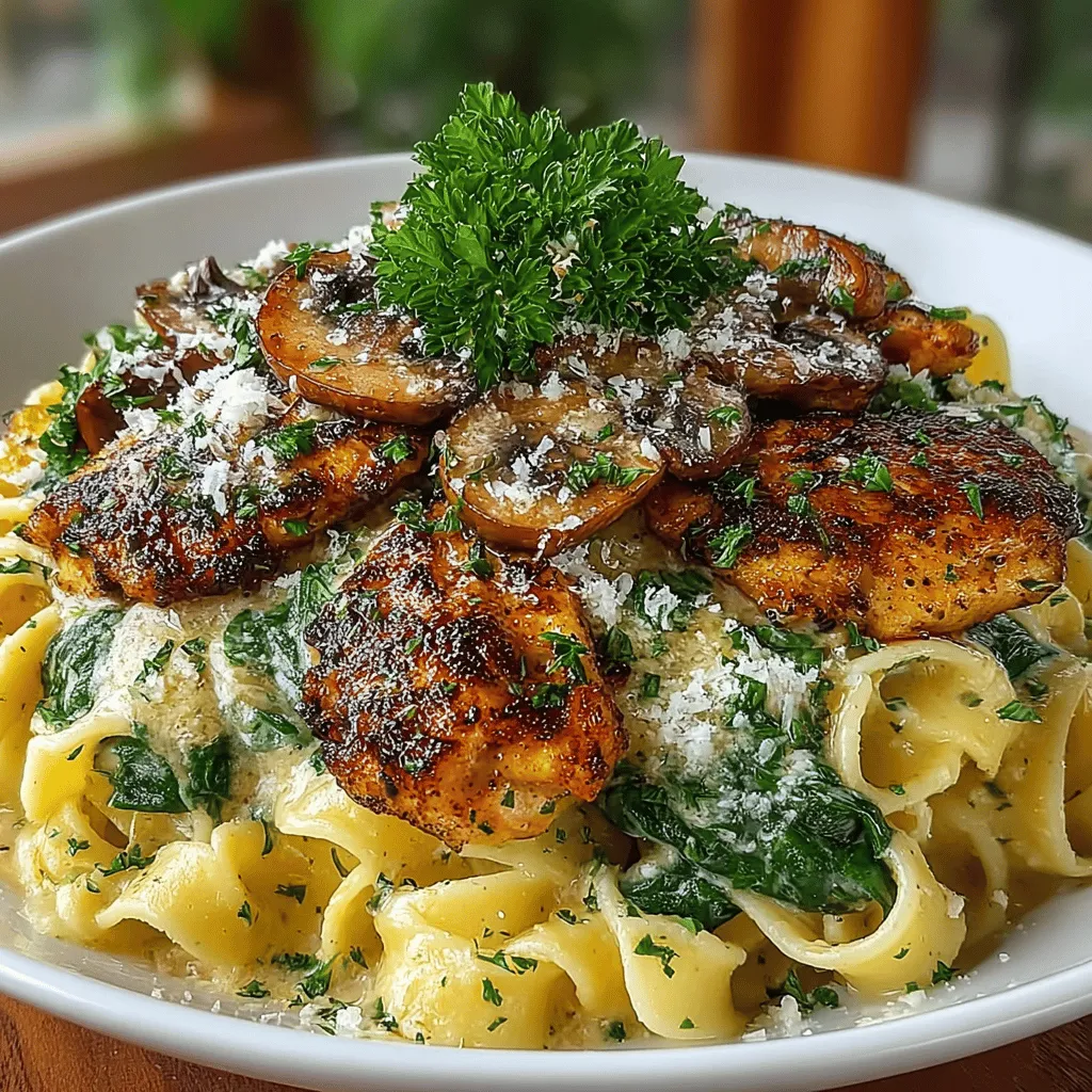 To create the perfect creamy balsamic mushroom chicken pasta, the first step is to sauté the chicken. This is a crucial technique in ensuring that your chicken is both flavorful and tender. Start by patting the chicken breasts dry with paper towels; moisture can prevent proper browning. Season the chicken generously with salt and freshly cracked black pepper.
