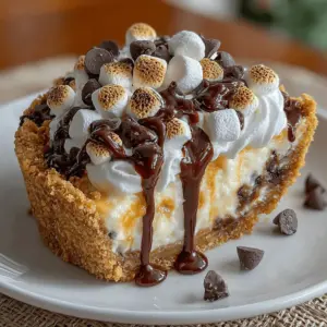 The delightful combination of chocolate chips and mini marshmallows is fundamental to achieving the authentic s'mores flavor profile in this no-bake pie. Chocolate chips offer a rich, melty texture that blends perfectly with the creamy filling, while mini marshmallows add a sweet, chewy bite that mirrors the classic campfire treat. Together, they create a harmonious balance of flavors and textures that will transport you back to summer nights around the fire.