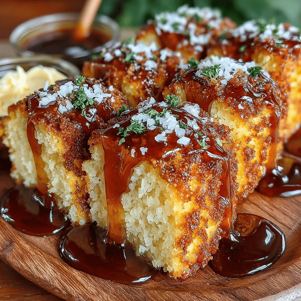 To create the perfect Baked Honey Butter Cornbread Tenders, it's essential to understand the role of each ingredient in the recipe. Here’s a closer look at the core components that make up this delightful dish: