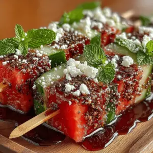 Watermelon has long been a staple of summer cuisine, celebrated for its hydrating properties and sweet, succulent taste. As temperatures soar, this juicy fruit provides a refreshing reprieve, making it a favorite among both kids and adults alike. The popularity of watermelon in summer dishes is undeniable, and its vibrant red color adds a cheerful touch to any platter.